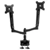 SilverStone SST-ARM22BC Uchwyt do dwóch monitorów - czarny