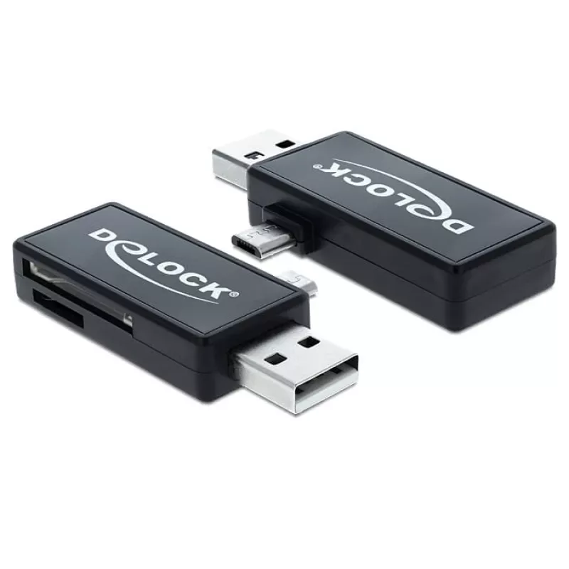 Czytnik kart DeLOCK 91731 USB 2.0 czarny