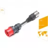 Juice Technology adapter bezpieczeństwa JUICE CONNECTOR, CEE16 / 400V, 3-fazowy (czerwony, do JUICE BOOSTER 2)