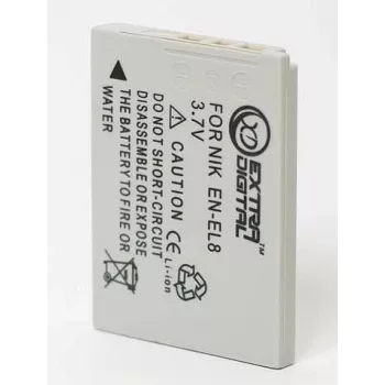 Akumulator do aparatu Extra Digital EN-EL8 3,7 V 1050 mAh do Nikon