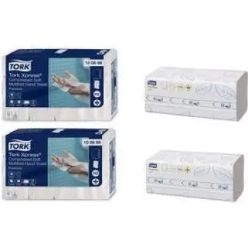 Ręczniki papierowe Tork Xpress H2 Premium Interfold 2-warstwowe 2040 arkuszy (MPN 100888)