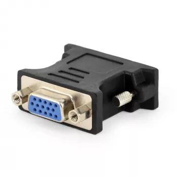 Zmieniarka płci kabla DVI-A VGA 15-pin Gembird A-DVI-VGA-BK