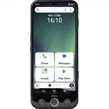 Smartfon Doro Aurora A30 6,1 cala 128GB Czarny