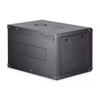 Naścienna szafa rack 19 cali DIGITUS Dynamic-N DN-37101 — 7U, 600x450 mm, IP20, zamek na klucz, niezmotowany