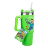 Paladone Minecraft Zielony Kubek Izolowany 900ml ze Słomką