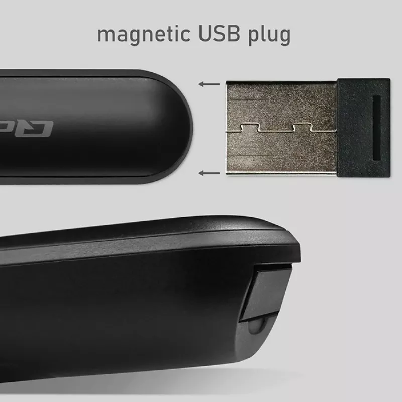 Prezenter laserowy 4w1 USB 3.0 2,4 GHz 30 m