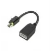 Lenovo 4X90Q93975 adapter kabla wideo Mini DisplayPort DisplayPort Czarny
