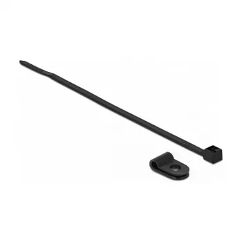 Opaska kablowa DeLOCK 18860 Nylon Czarny 10 szt. 3,2 mm Średnica wiązki