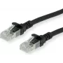 ROLINE - Kabel krosowy - RJ-45 (M) do RJ-45 (M) - 1 m - UTP - CAT 6 - bezhalogenowy, wtryskiwany, skrętka - czarny (21.15.2551)