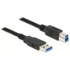 Kabel USB DeLOCK 85068 USB 3.2 Gen 1 2 m USB A USB B Czarny