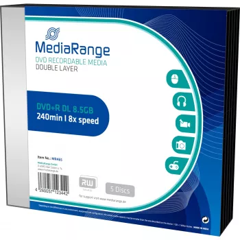 DVD+R DL MediaRange MR465 8.5 GB 5 szt.