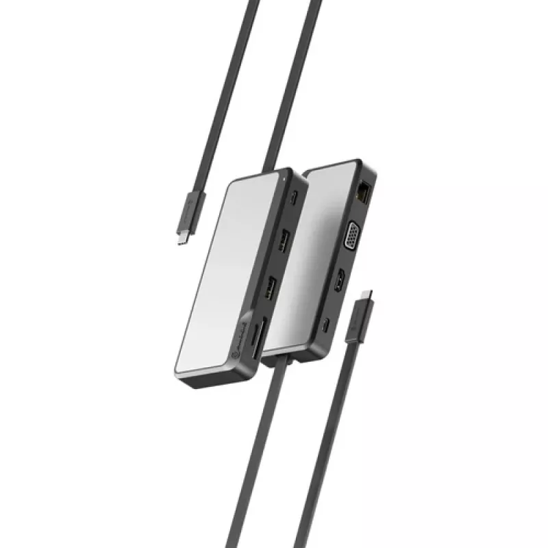 ALOGIC Fusion Pro TOUR USB-C Travel Dock przewodowy USB 3.2 Gen 1 100W