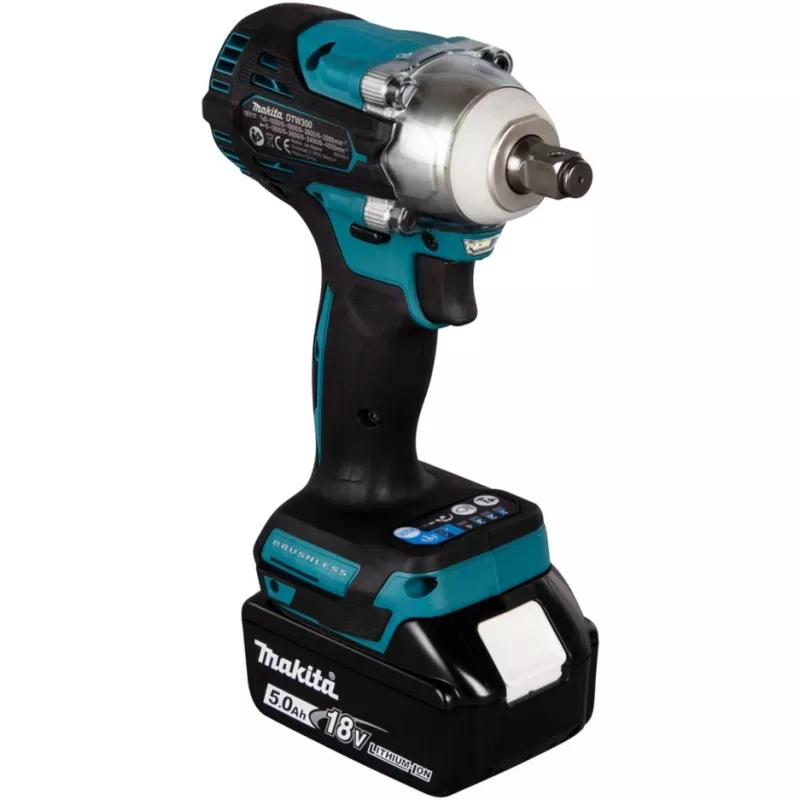 Zakrętarka udarowa Makita DTW300RTJ 3200 obr./min, 18V, 2 baterie