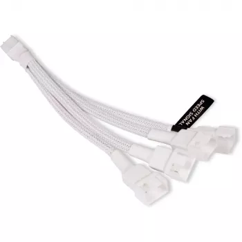 Kabel rozdzielacz RGB Alphacool 18728 plastik biały 150 mm