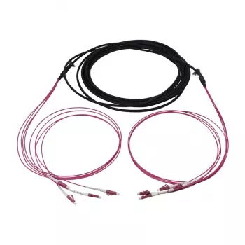 Synergy 21 Kabel światłowodowy magistralny U-DQ ZN BH 4G 50/125 LC/LC OM4 10m Pierścień - Kabel - Światłowód wielomodowy