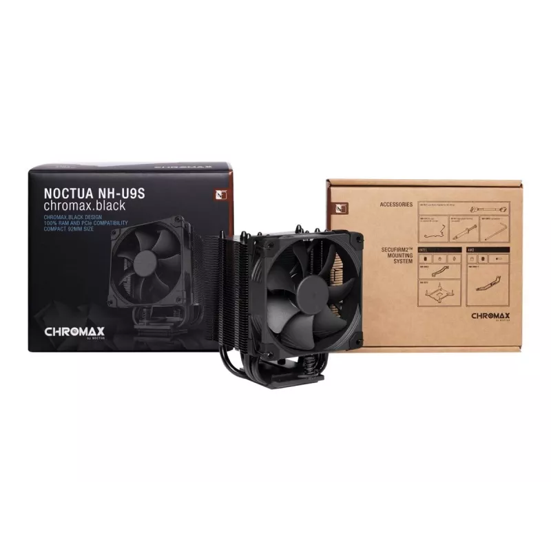 Chłodzenie procesora Noctua NH-U9S chromax.Czarny