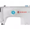 Półautomatyczna maszyna do szycia SINGER M2105 — 8 wzorów ściegów, 4-etapowe dziurkowanie, wolne ramię, elektryczna, biała