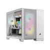 Corsair 2500D AIRFLOW Micro ATX Dual Chamber Obudowa PC – Biała CC-9011264-WW