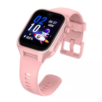 Smartwatch Stelio Junior Pro AI 4G ST-SWJ102-PK — dziecięcy zegarek 4G, różowy