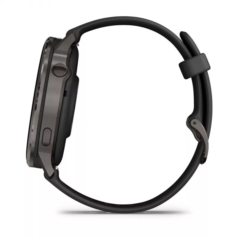 Smartwatch GARMIN Venu 4 1.4 cal AMOLED GPS Czarny, koperta 45 mm, 8 GB, bateria 12 dni, 5 ATM