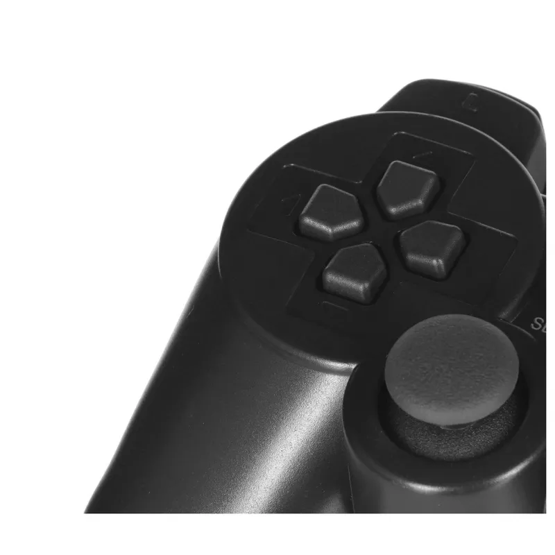 Gamepad VAKOSS GP-3925BK czarny bezprzewodowy RF analogowo-cyfrowy do PC i PlayStation 3, 12 przycisków, 2,4 GHz, nanoodbiornik