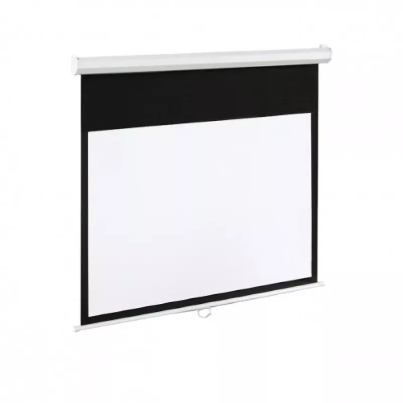 Elektryczny ekran 100 16:9 120 265x150 matowa biel z pilotem