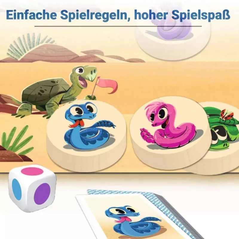 Tempo, kleine Klapperschlange, gra planszowa