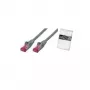 Kabel sieciowy ShiverPeaks BS75711-A0.25 0,25 m Cat6a S/FTP