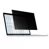 Filtr prywatyzacyjny do laptopa QOLTEC 51052 — 15,6 cala (39,6 cm), 16:9, przezroczysty, 345,4×194,3 mm