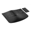 Klawiatura bezprzewodowa ergonomiczna HP 960, pełnowymiarowa (100%), bezprzewodowa, RF + Bluetooth, membranowa, czarna