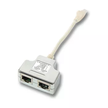EFB-Elektronik T-adapter Kat.6 2x10/100BaseT do współdzielenia kabli Producent: EFB Elektronik (K5126.015)