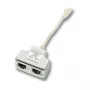 EFB-Elektronik T-adapter Kat.6 2x10/100BaseT do współdzielenia kabli Producent: EFB Elektronik (K5126.015)