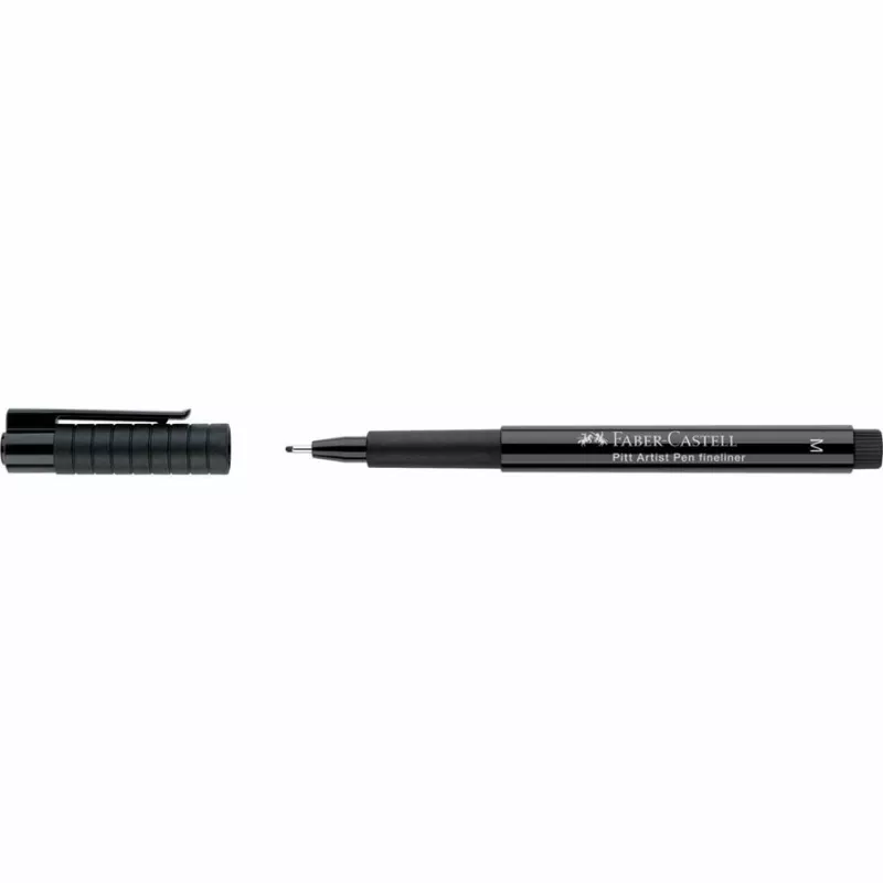 Fineliner Faber-Castell 167399 Czarny Średni