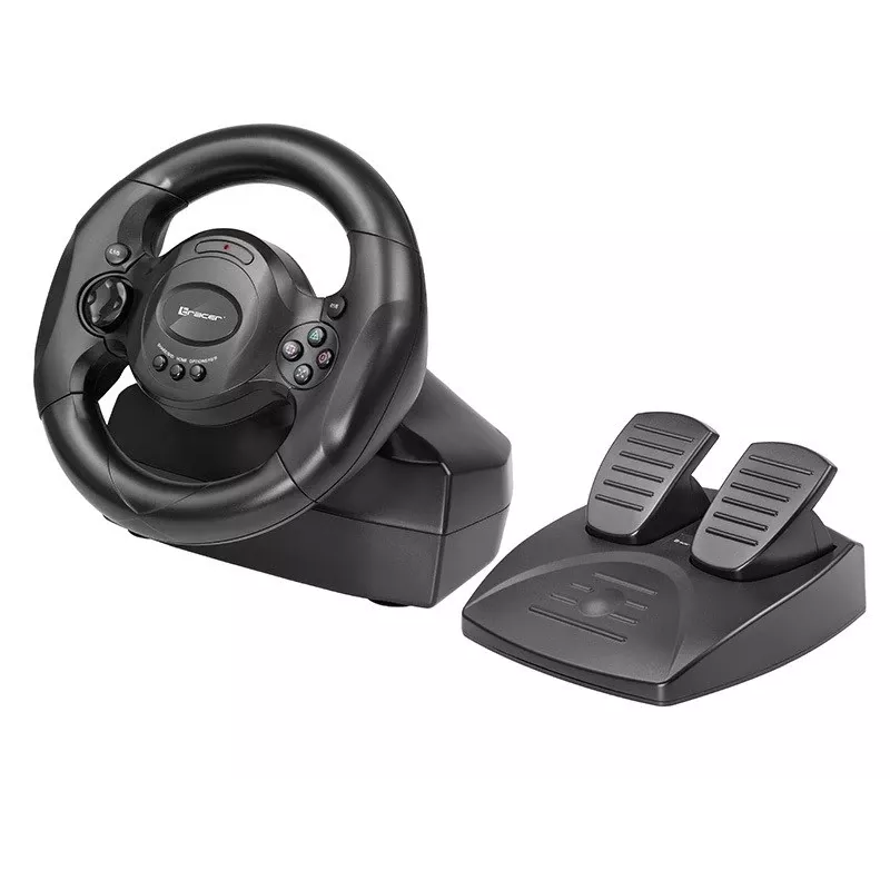 Kierownica Tracer Rayder 4 w 1 Czarna PC, PlayStation 4, PlayStation 3, Xbox One