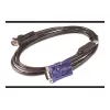 Kabel APC KVM USB - 1.8 m, 1.83 m, USB, USB, VGA, Czarny, USB-A