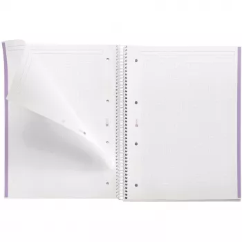 MIQUELRIUS College Notebook Emotions 1 squaczerwony DIN A4 inner margin (A460533)
