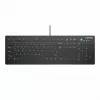 Klawiatura CHERRY AK-C8112 Medical USB QWERTZ Niemiecka Czarno-Biała Pełnowymiarowa