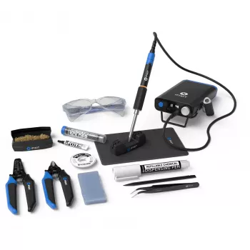 iFixit FixHub Soldering Toolkit kompletny zestaw lutowniczy do każdego projektu, zawiera stację zasilającą i inteligentną lutownicę