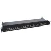 Patch panel 1U Alantec PK040 — 24 porty, 10GBase-T, RJ45, Cat6a, czarny