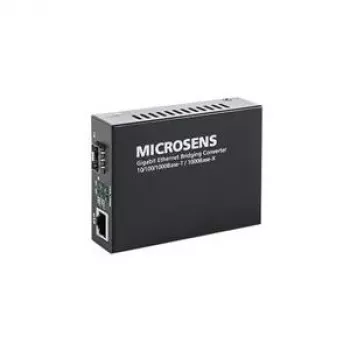 Konwerter mediów Microsense MS400249 — 1x10/100/1000Base-T na 1x1000Base-X światłowód