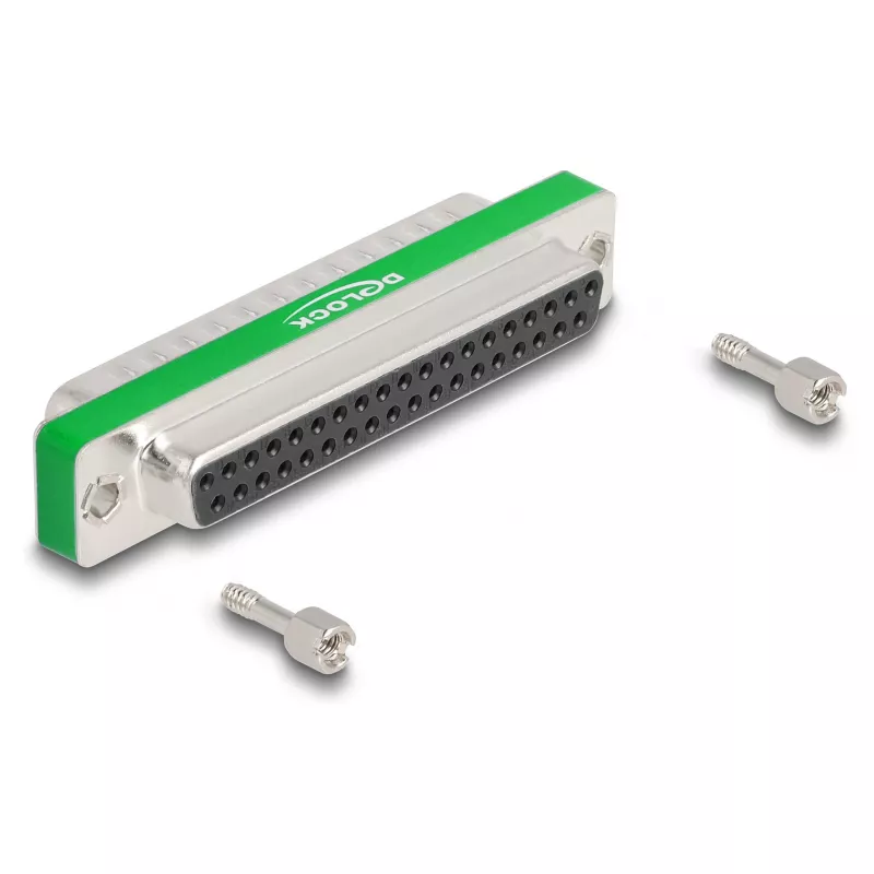 DeLOCK filtr tłumiący zakłócenia RF/EMI D-Sub 37 pin męski na żeński filtr dolnoprzepustowy pojemnościowy
