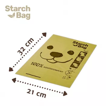 STARCH BAG - Worki na psie odchody - 1 x 15 szt.