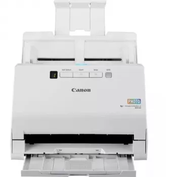 Skaner do zdjęć i dokumentów Canon imageFORMULA RS40, 600 x 600 DPI, 40 str./min, 30 str./min, skala szarości, monochromatyczny, skaner arkuszowy, biały