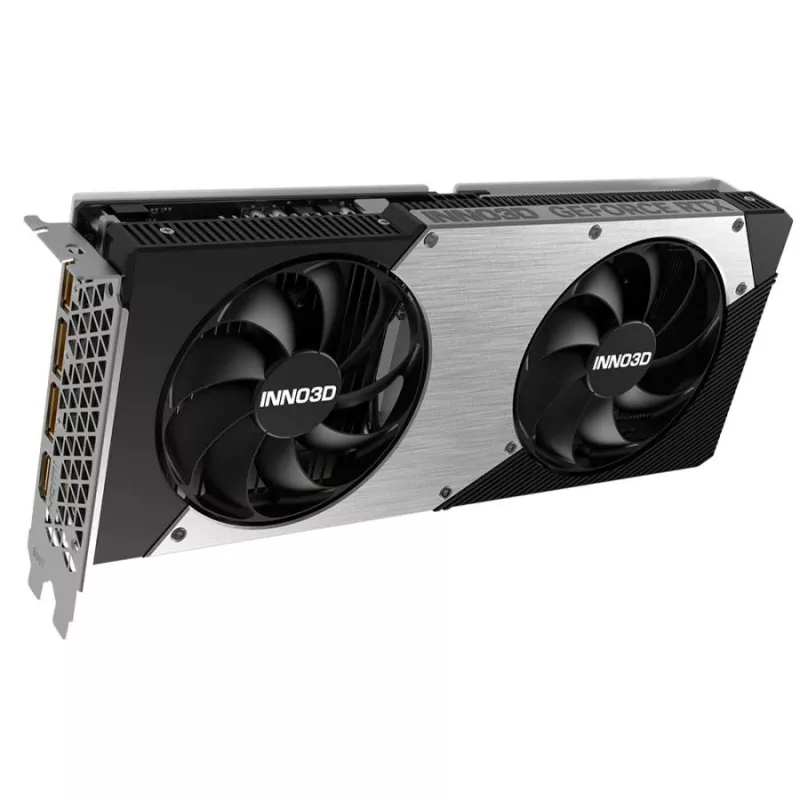Karta graficzna Inno3D GeForce RTX 5060 8 GB GDDR7 PCIe 5.0, zegar boost 2527 MHz, magistrala 128-bitowa, 2 gniazda, 3x DP 2.1b + 1x HDMI 2.1b