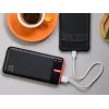 PowerBank EnerGo 10000mAh czarno-pomarańczowy