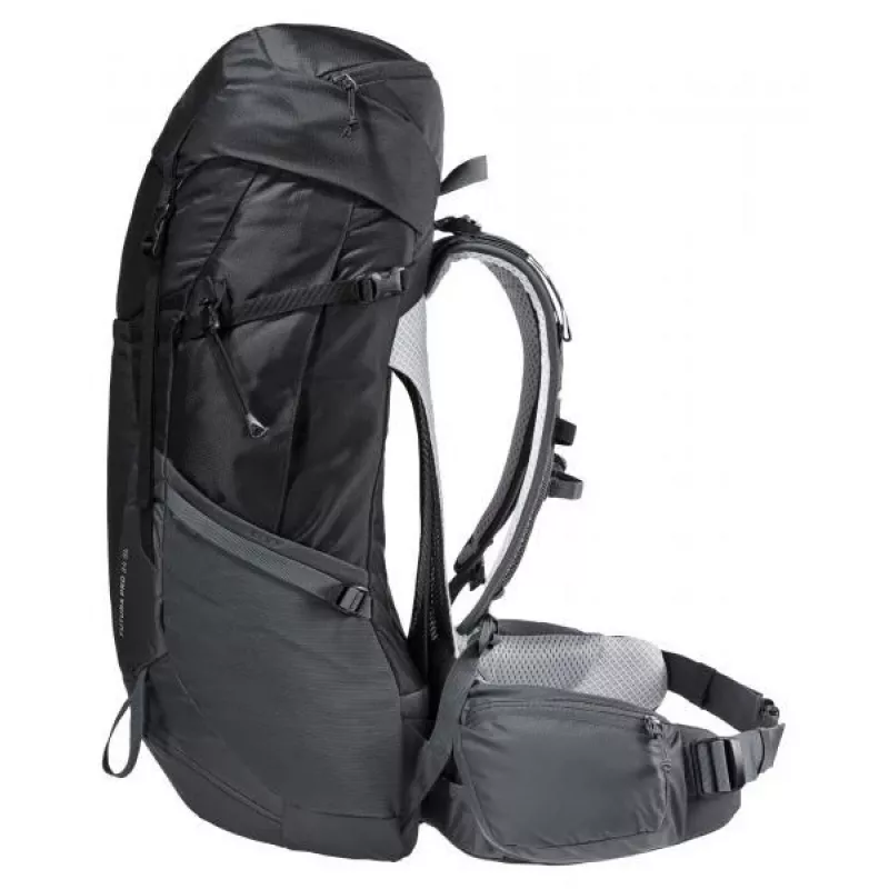 Plecak DEUTER Futura Pro 34 SL, damski plecak turystyczny, 34 L, 1,56 kg, wentylacja, bukłak 3 L, uchwyt na kask, wewnętrzny stelaż stalowy
