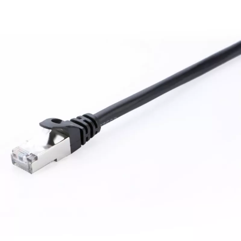 Kabel sieciowy V7 CAT6 Ethernet ekranowany STP RJ-45 5m czarny