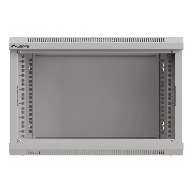 Szafa rackowa LANBERG WF03-5306-10S 19 cali 6U szara z drzwiami szklanymi