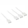 Kabel rozdzielacz Kolink ARGB 1-na-3 PGW-AC-KOL-156 30 cm biały
