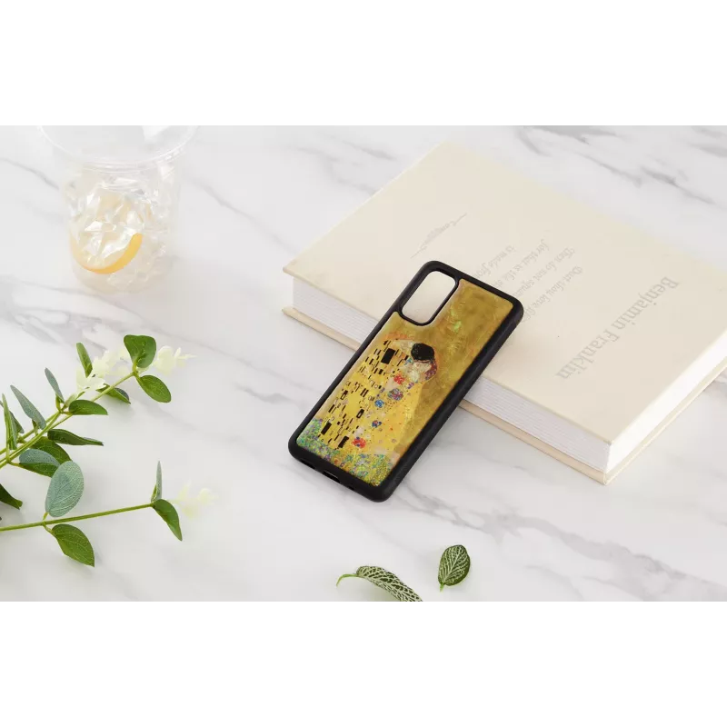 Ochronne etui na telefon iKins do Samsung Galaxy S20, czarne, smukła osłona TPU